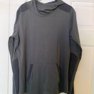 Columbia Omni-Wick Hooded Pullover, Grey with Colorblocking, Women's Medium